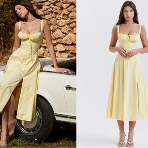 House of CB Carmen Bustier Sundress